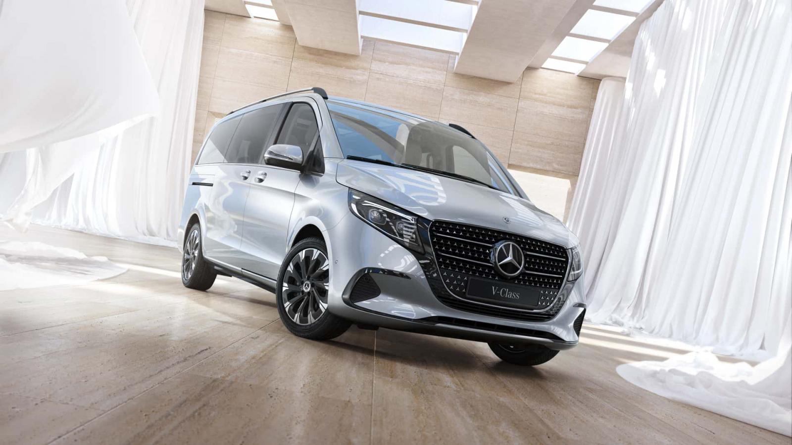 Mercedes: Ανανεώθηκαν τα βαν V-Class, V-Class Marco Polo και EQV